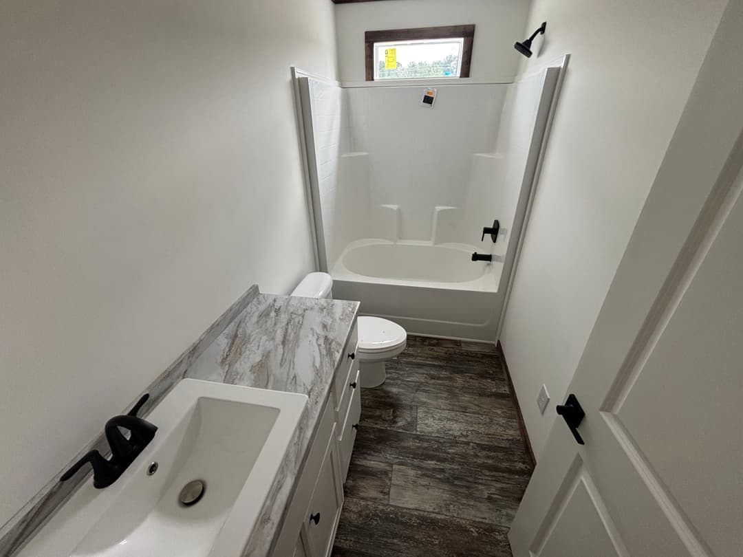 The bobby jo bathroom home features