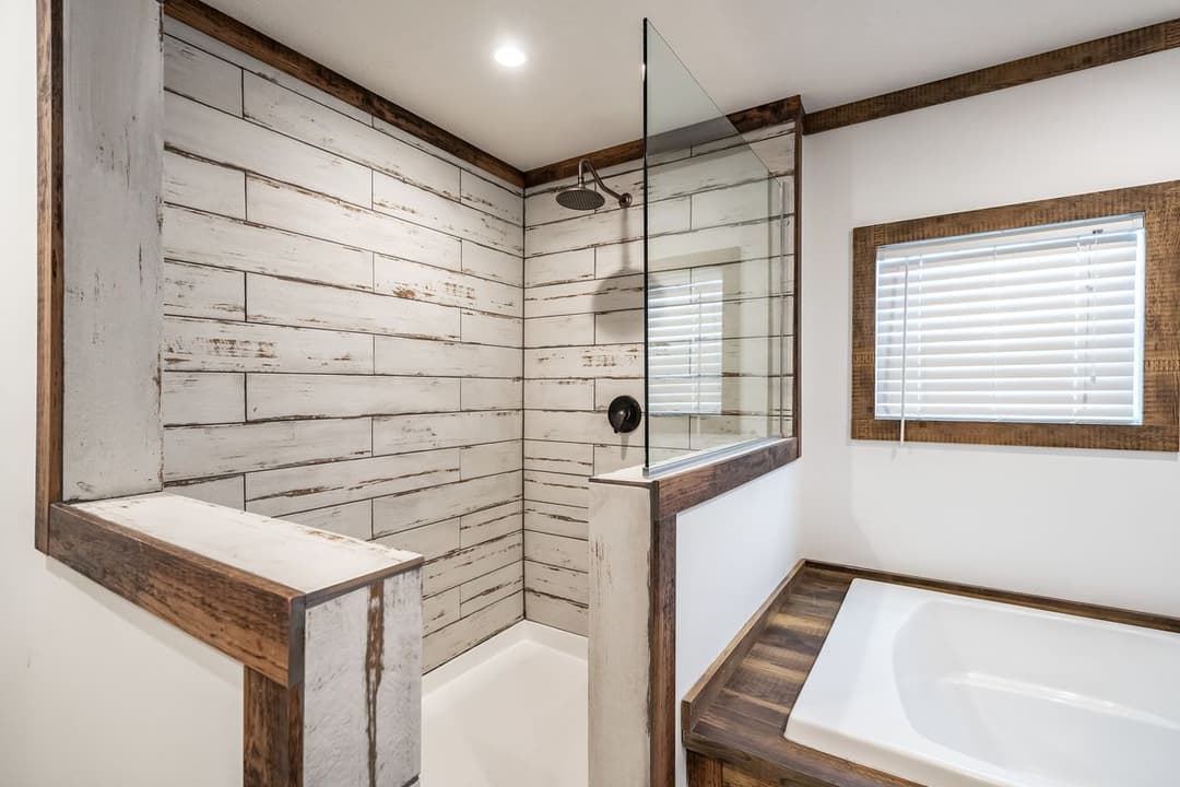 The avalyn bathroom home features