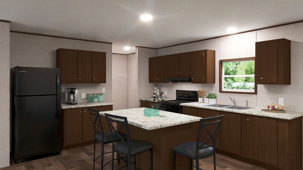 Oak  kitchen home features