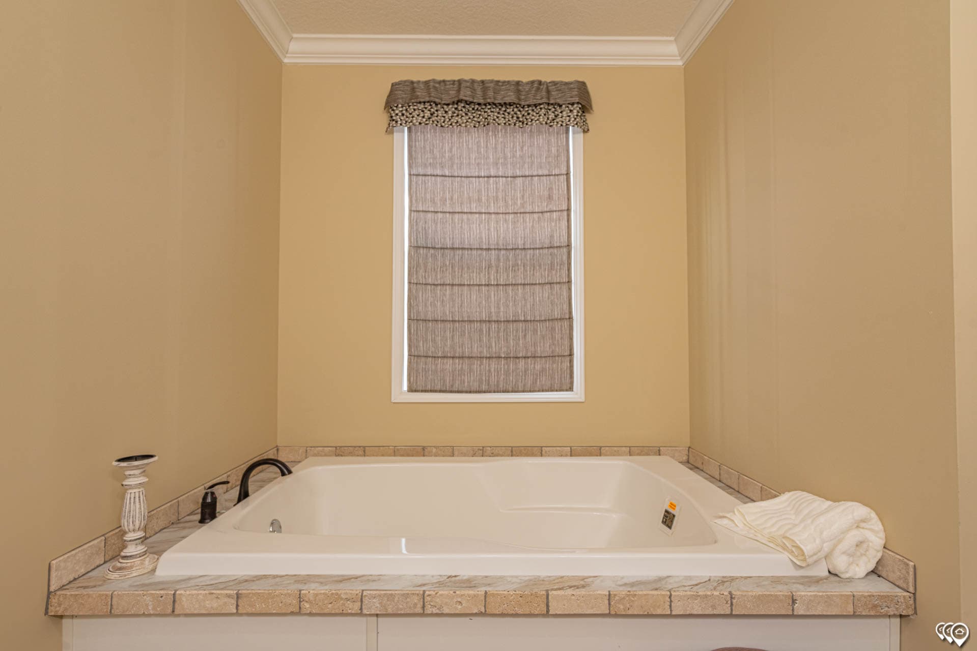 Woodland bathroom home features