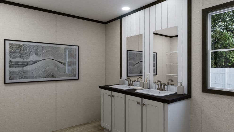 Thrive bathroom home features