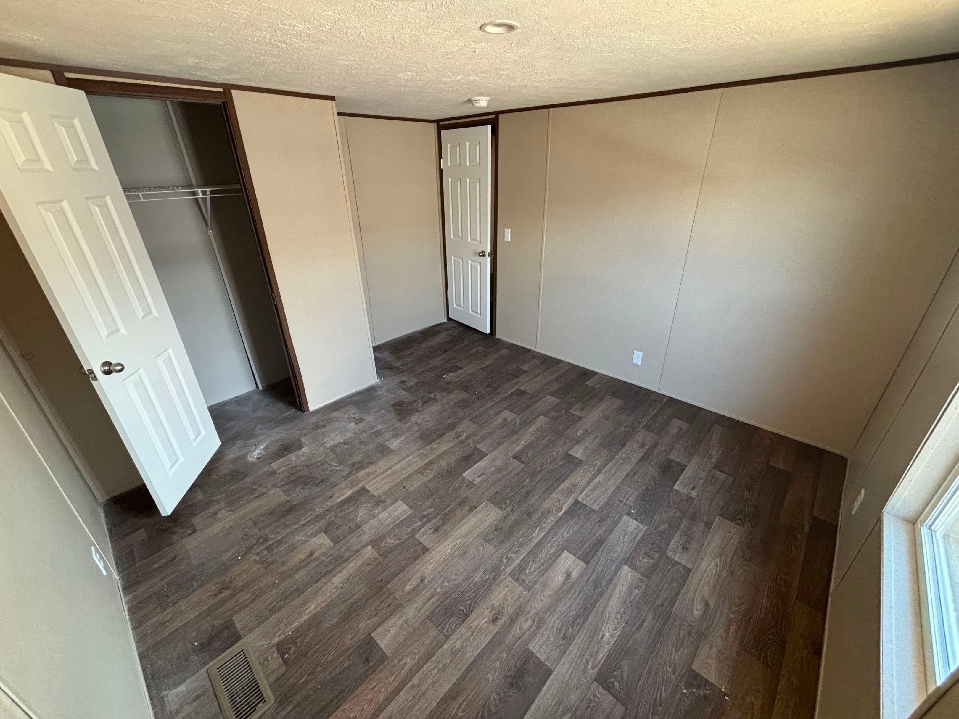 Triumph bedroom home features