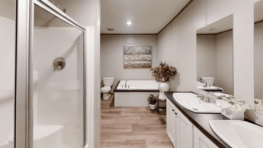 Aspire bathroom home features