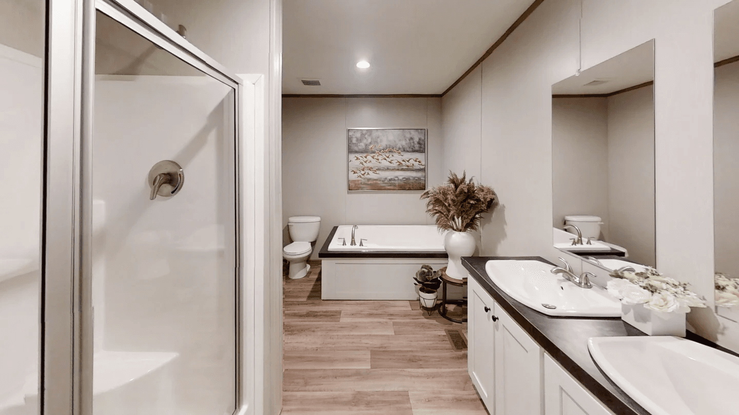 Aspire bathroom home features