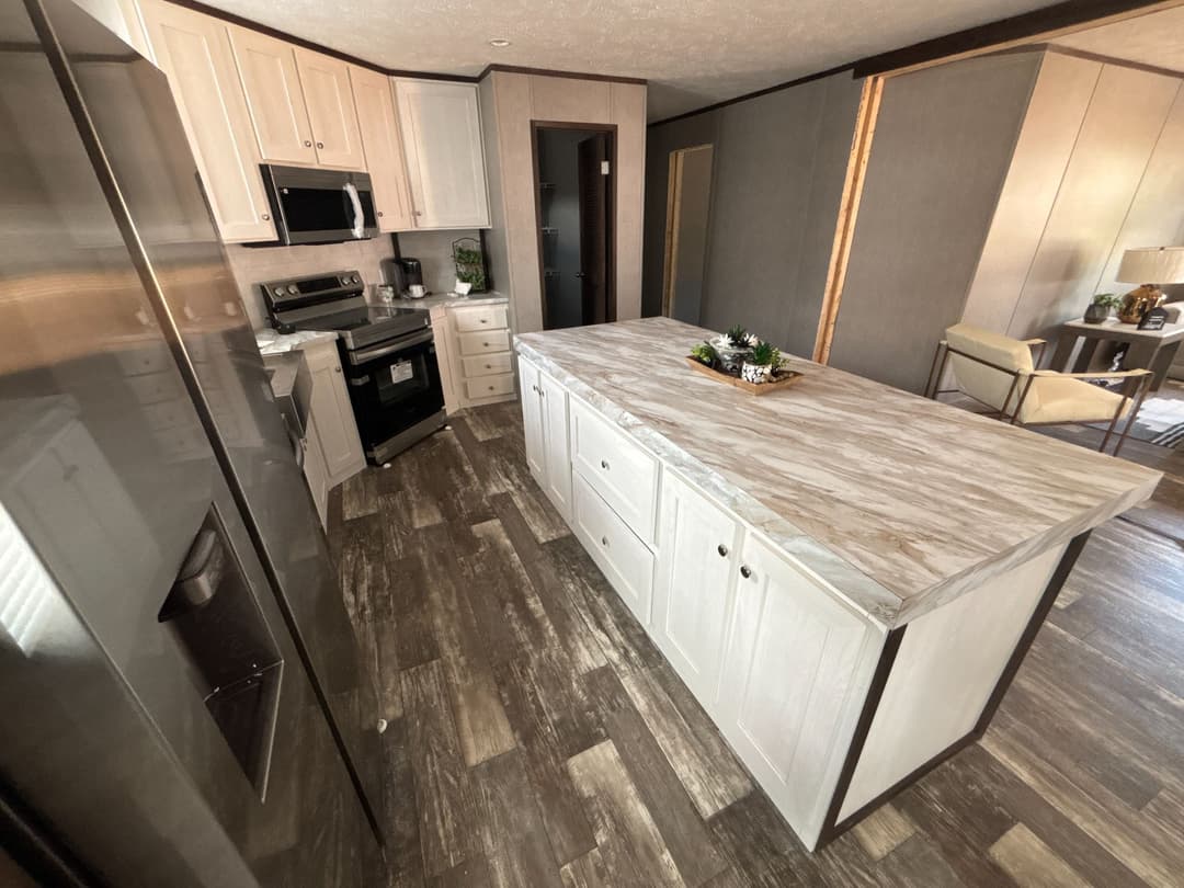 The bayside kitchen home features