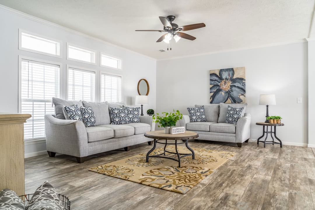 The ingram interior home features