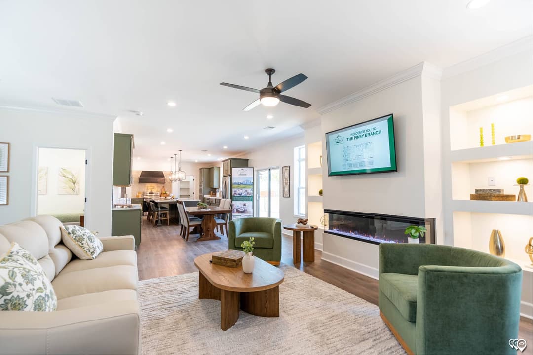 The piney branch interior home features