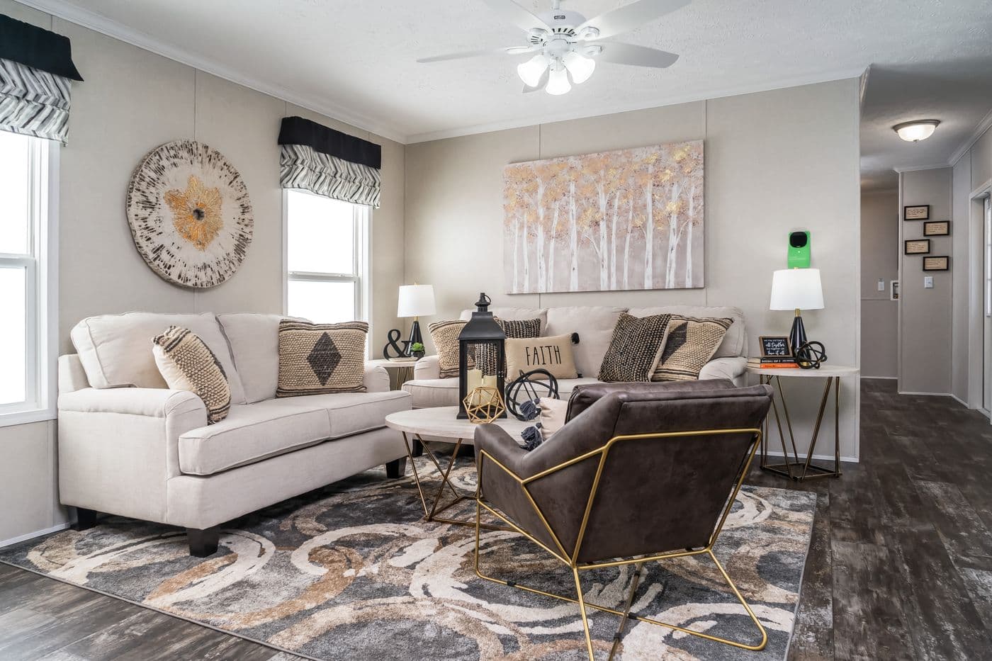 Riverview interior home features