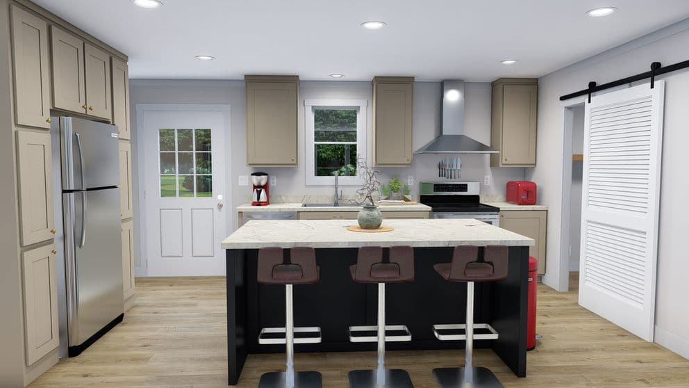 Lovely day kitchen home features