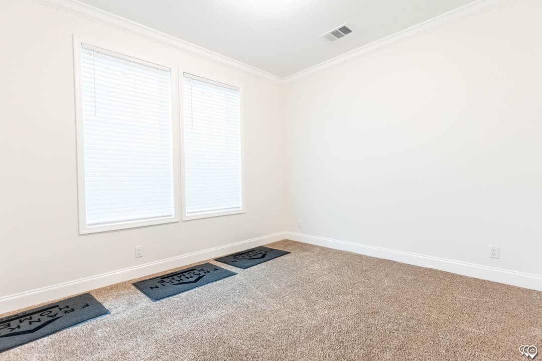 The shoreline bedroom home features