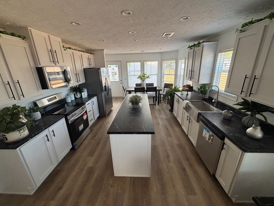 The maverick kitchen and hero home features