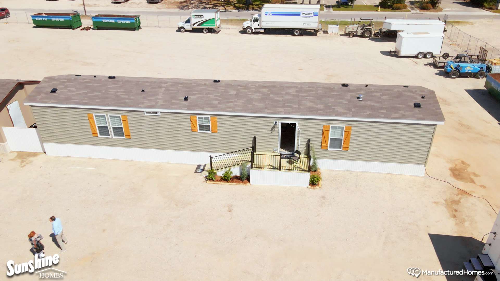 Sunshine 8004 hero, elevation, and exterior home features