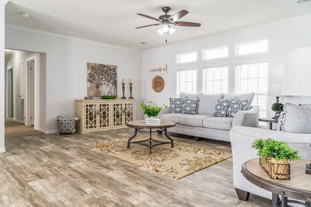 The ingram interior home features