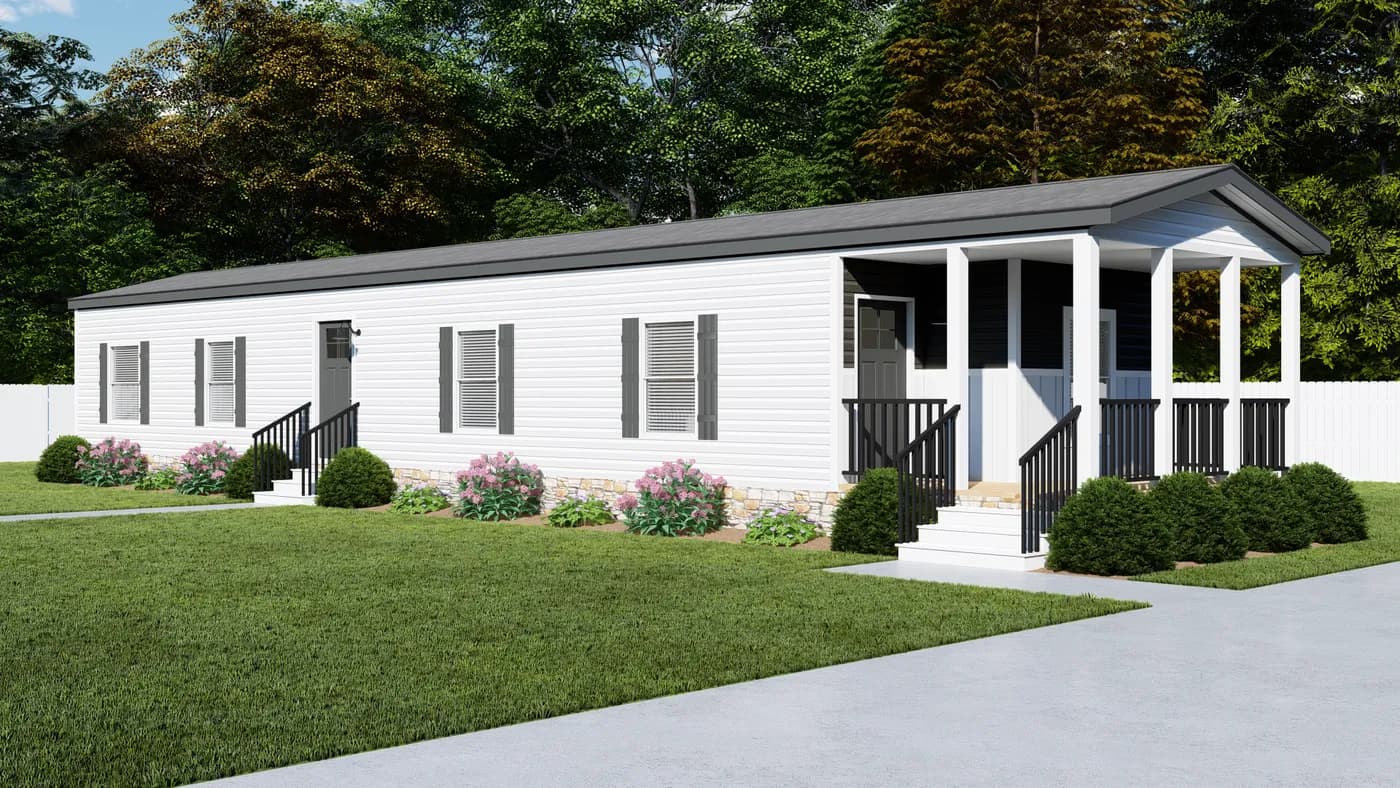 The warrior hero, elevation, and exterior home features