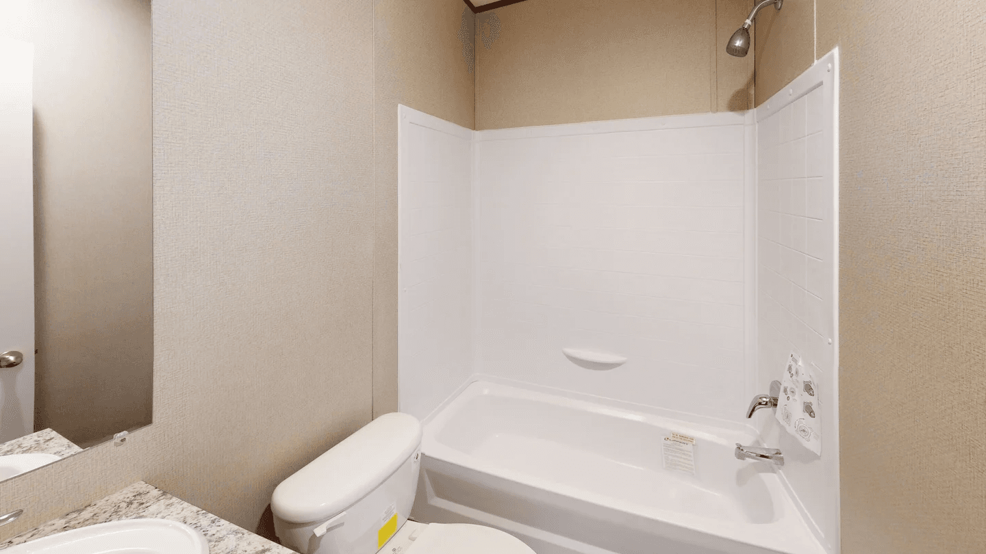 Hickory bathroom home features