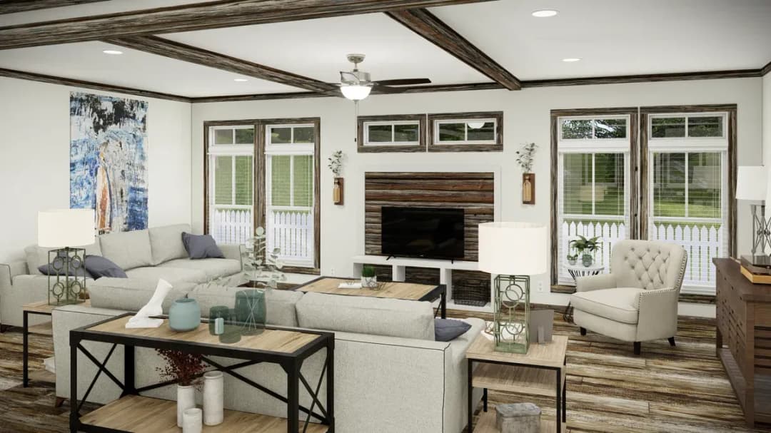 The sumner interior home features