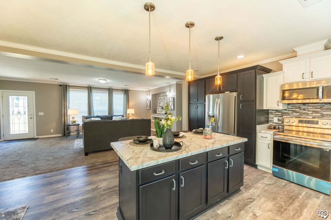 The grove kitchen home features