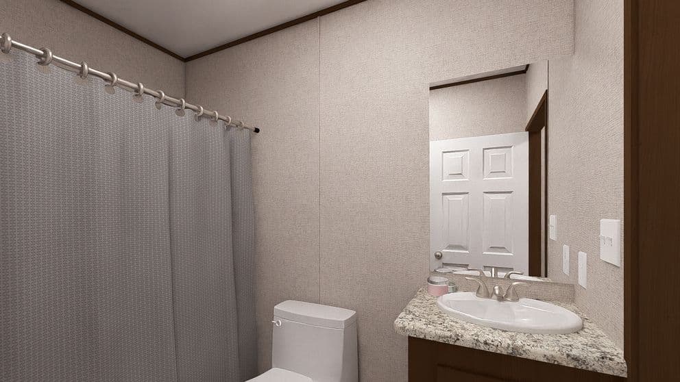Cedar bathroom home features