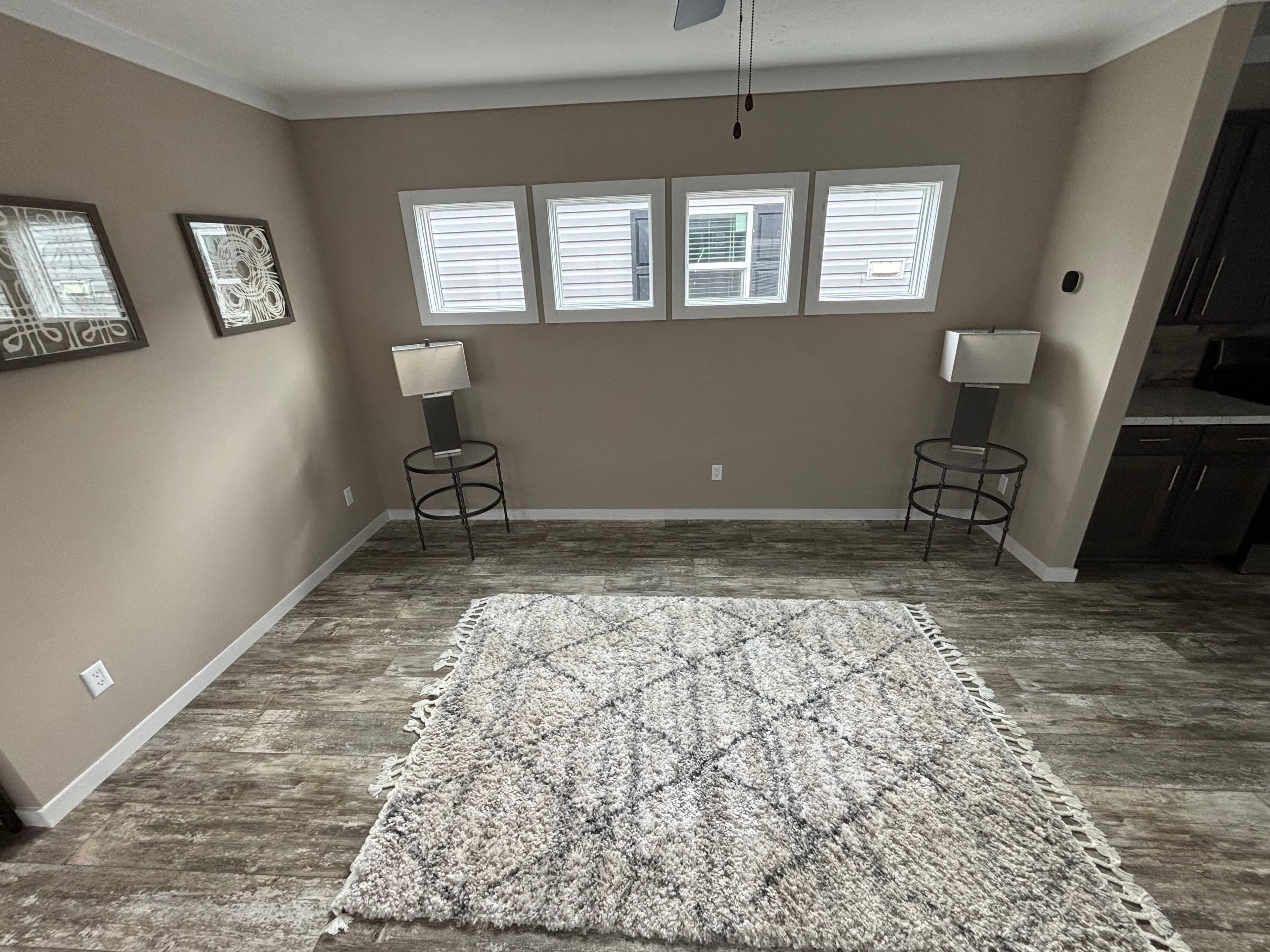 The alexander interior home features