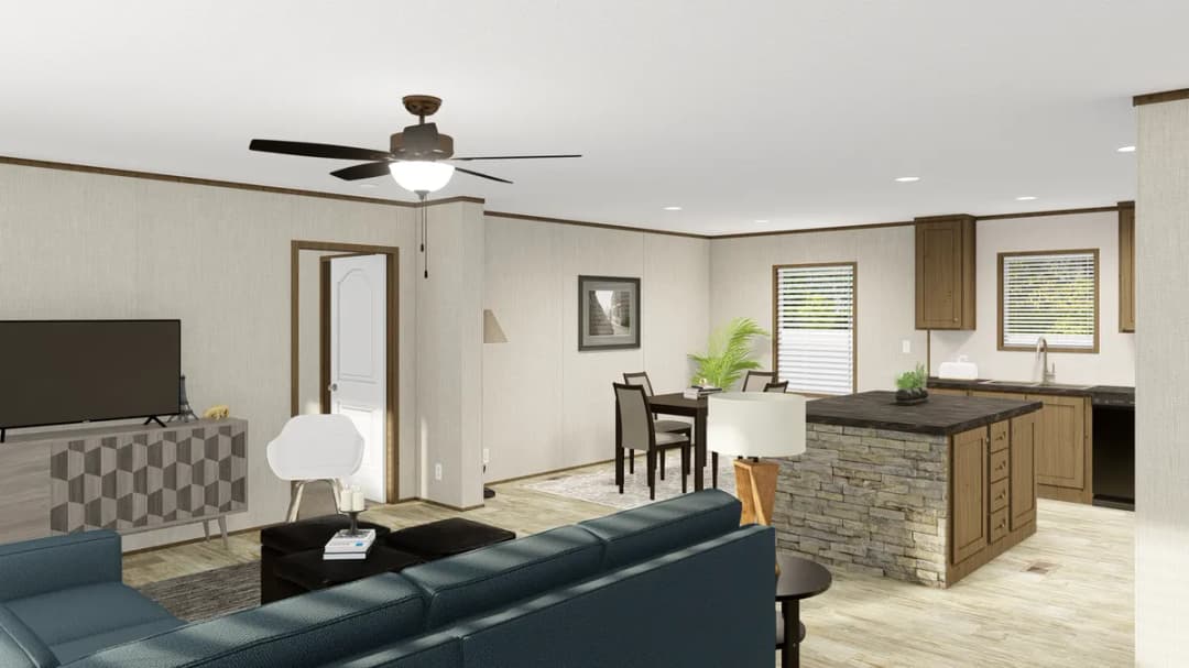 Grand living 64 interior home features