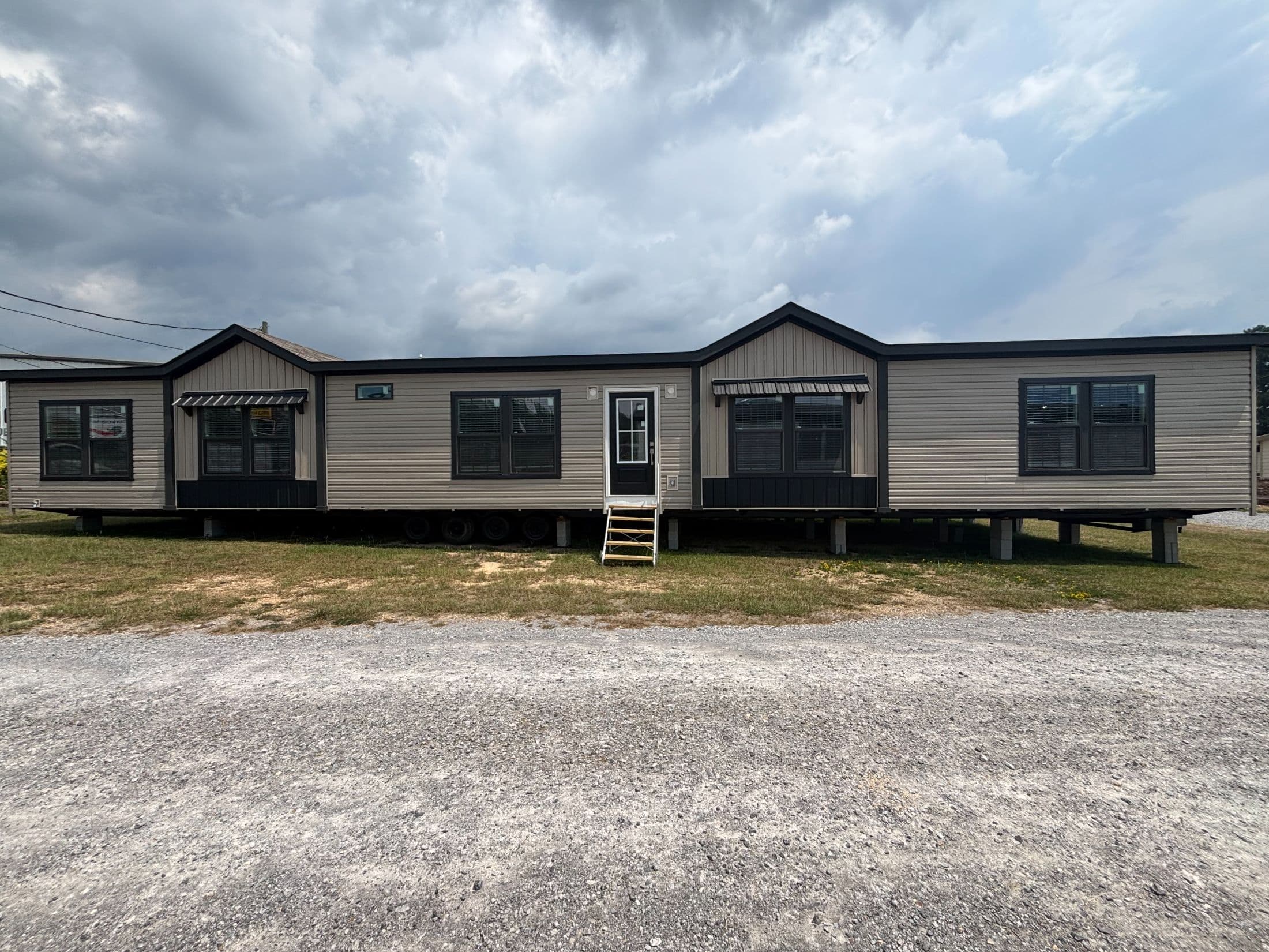 The magnolia elevation and exterior home features