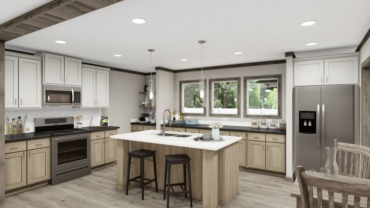 The madison kitchen home features