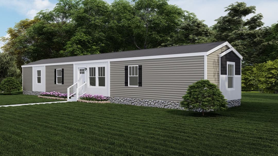 Baby boujee elevation and exterior home features