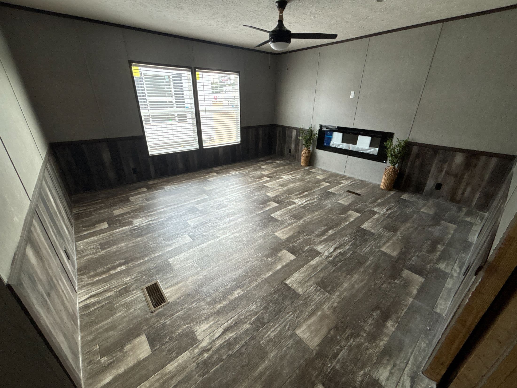 The bayside interior home features