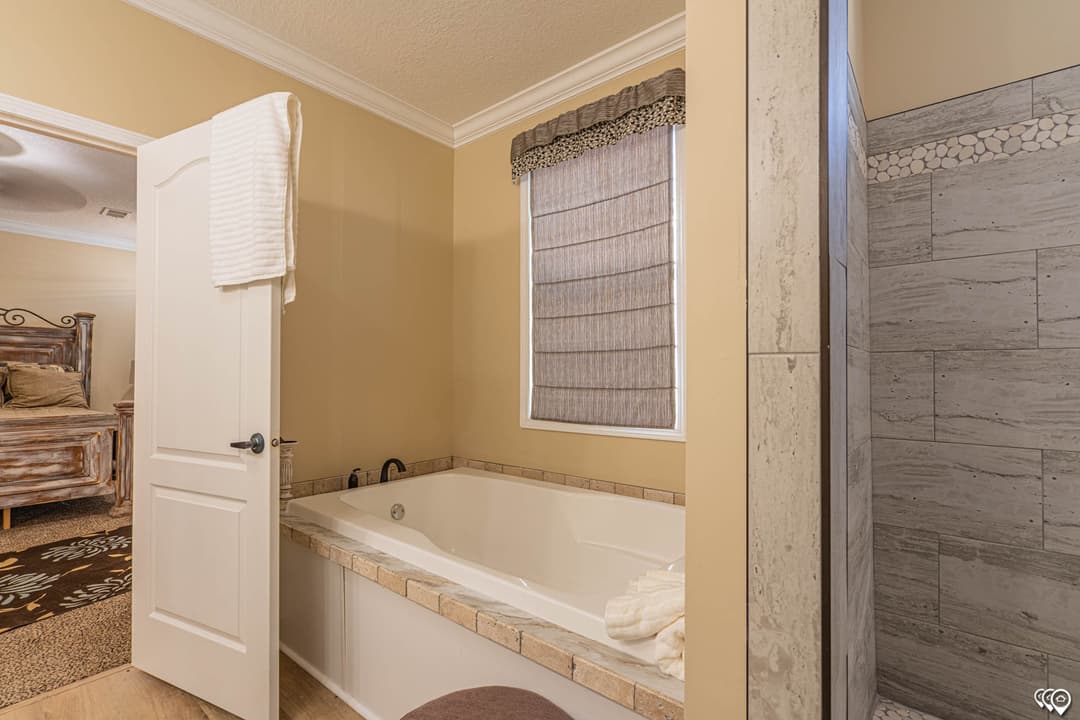 Woodland bathroom home features