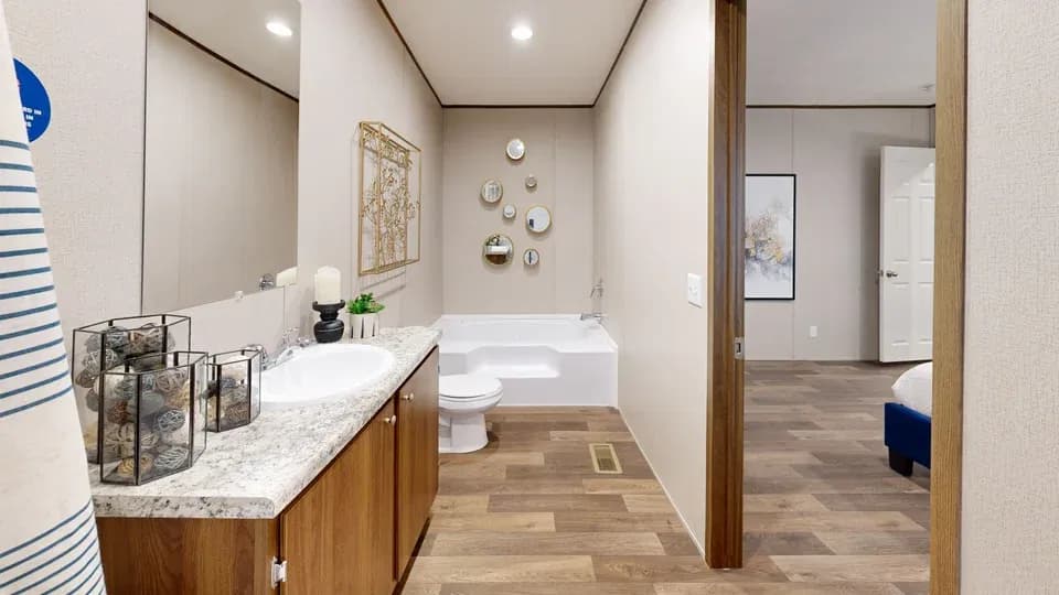 Aspen bathroom home features