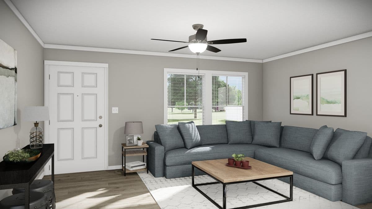 The revere interior home features