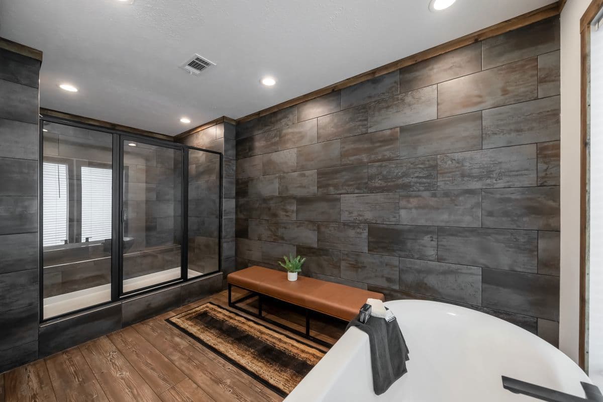 The mill house bathroom home features