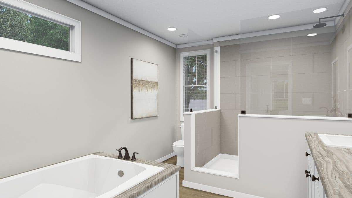 The franklin bathroom home features