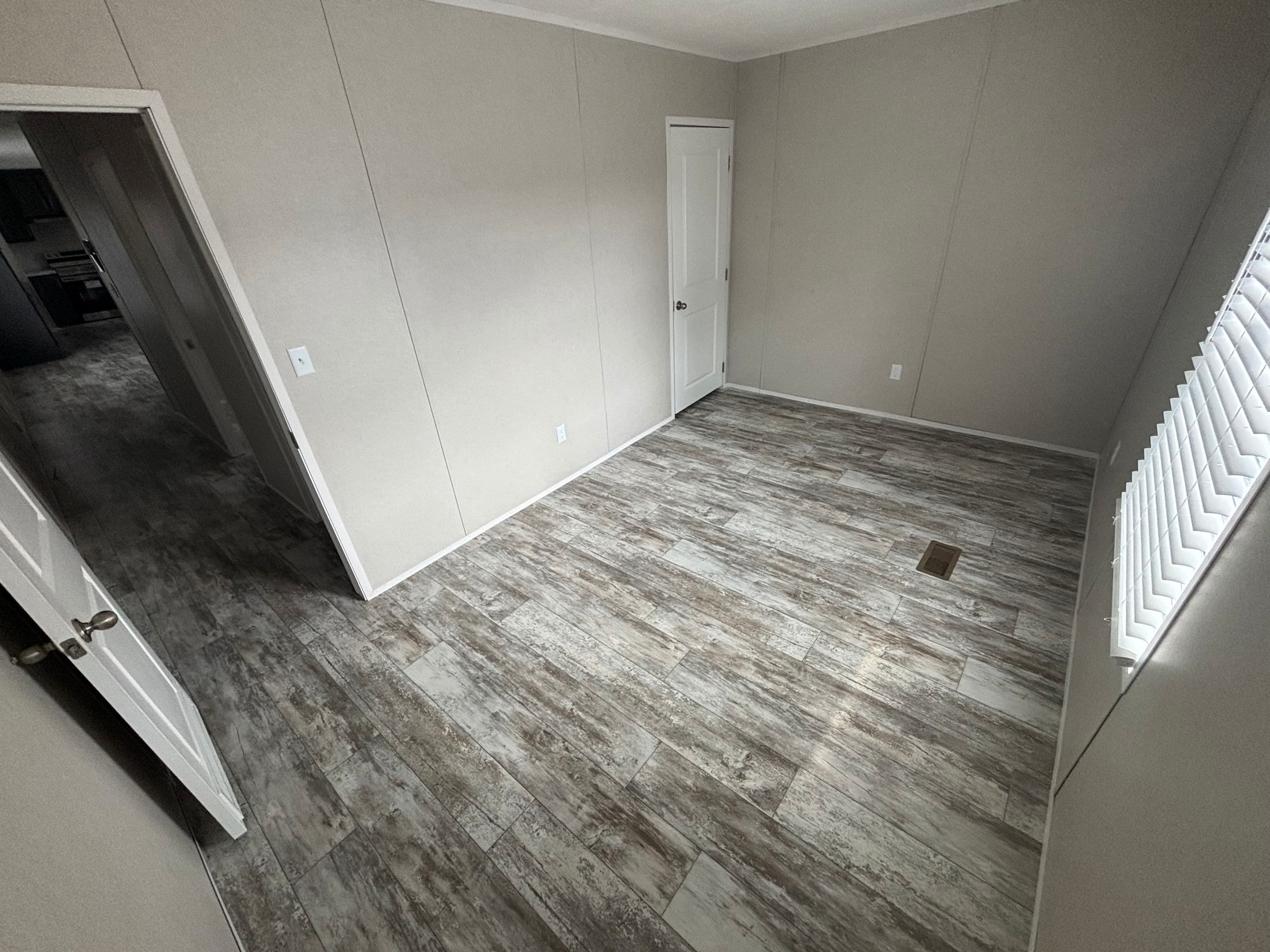 The willow bedroom home features